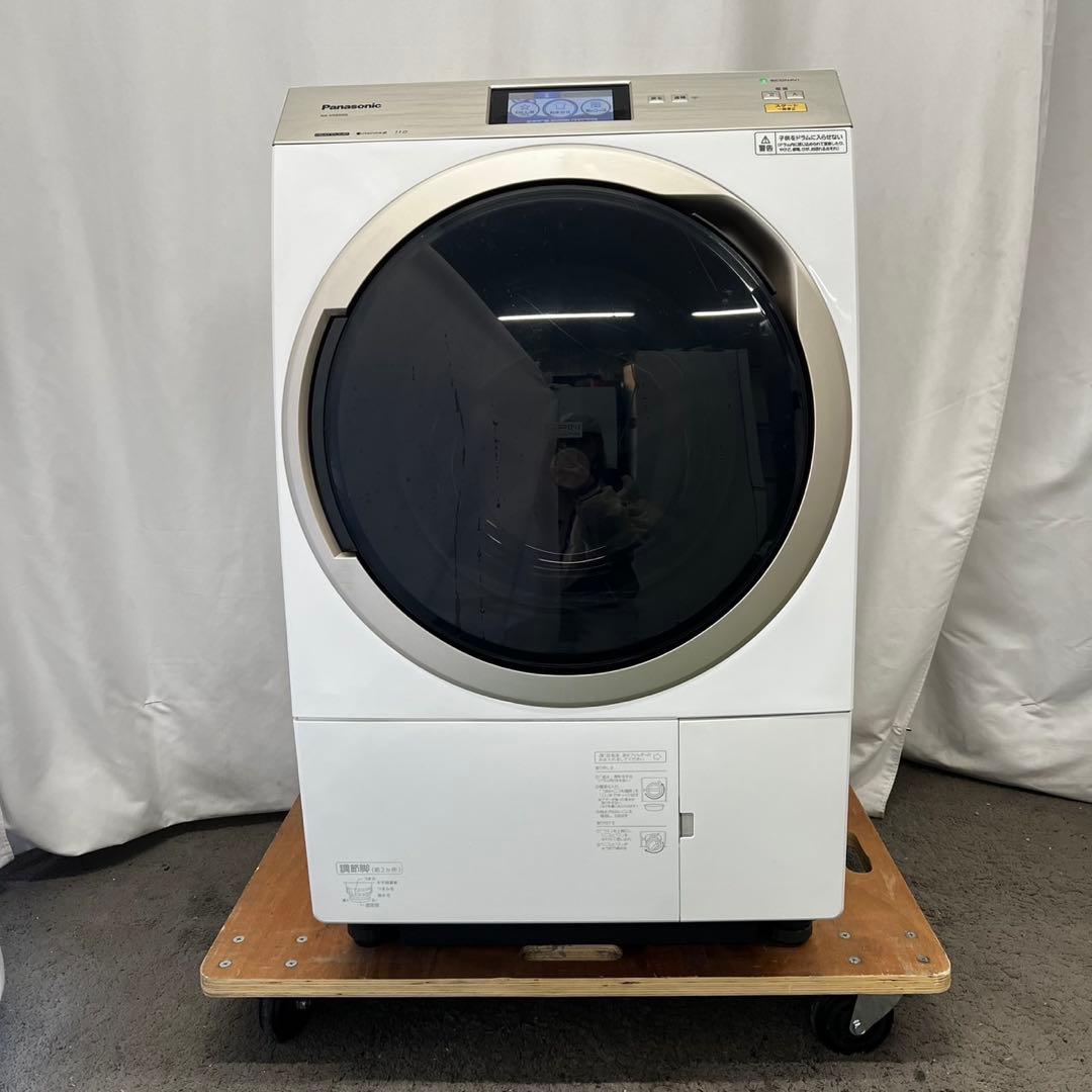 137⭕️ドラム式洗濯機　パナソニック　大容量　11キロ　乾燥　自動投入　設置無料