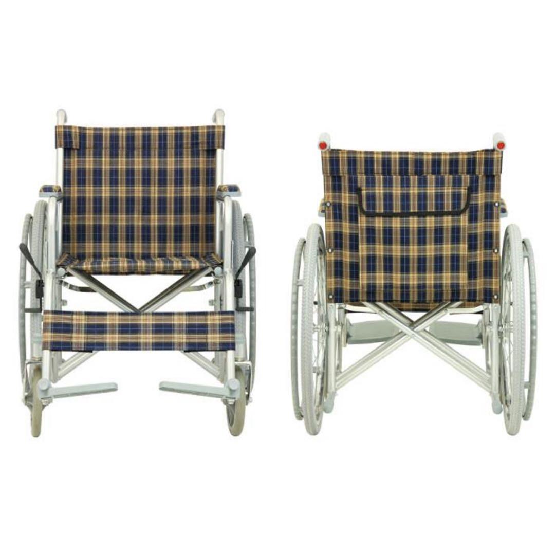 TacaoF スチール製 車椅子 WHSE01DC