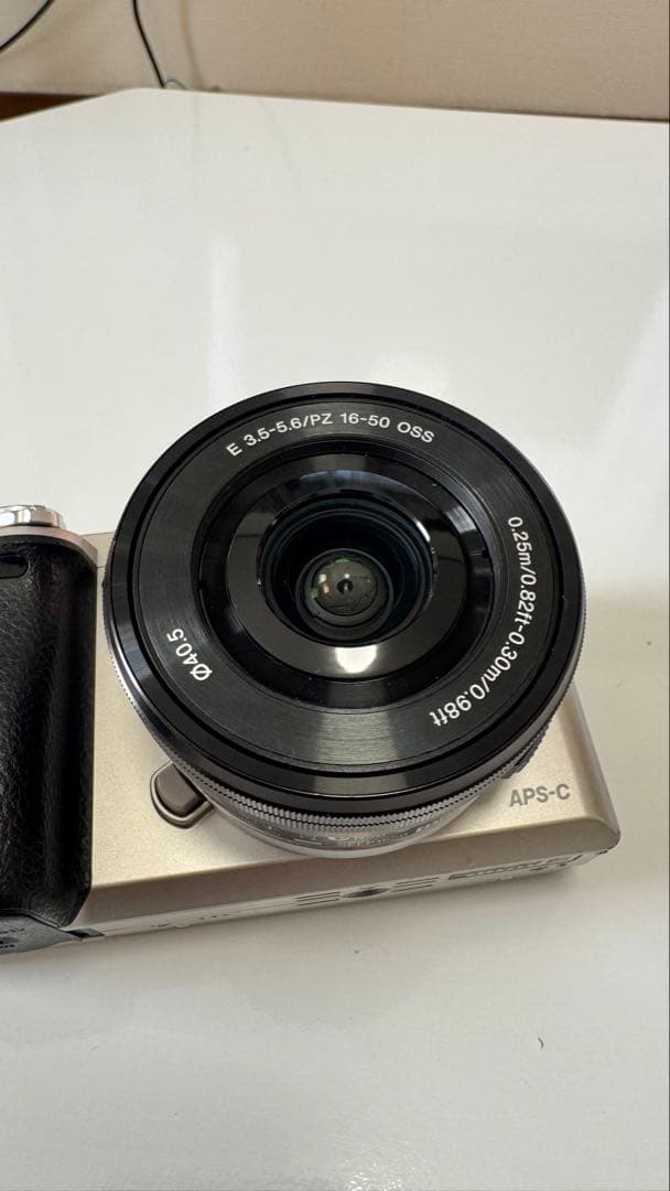 SONY α6000 ミラーレス一眼カメラ 35言語