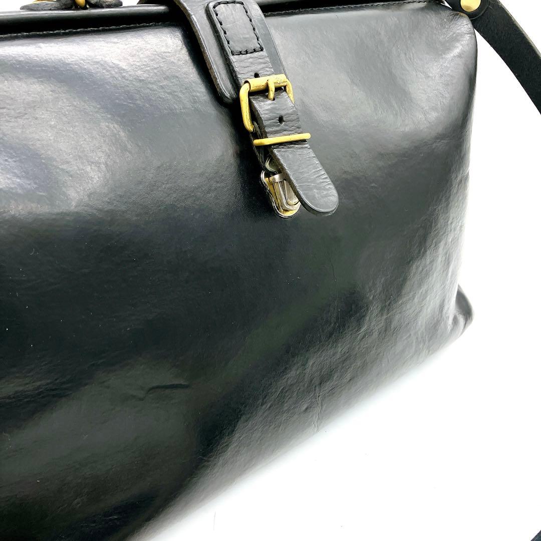 【HERZ】2wayソフトダレスバッグ　ビジネスバッグ　レザー　ブラック