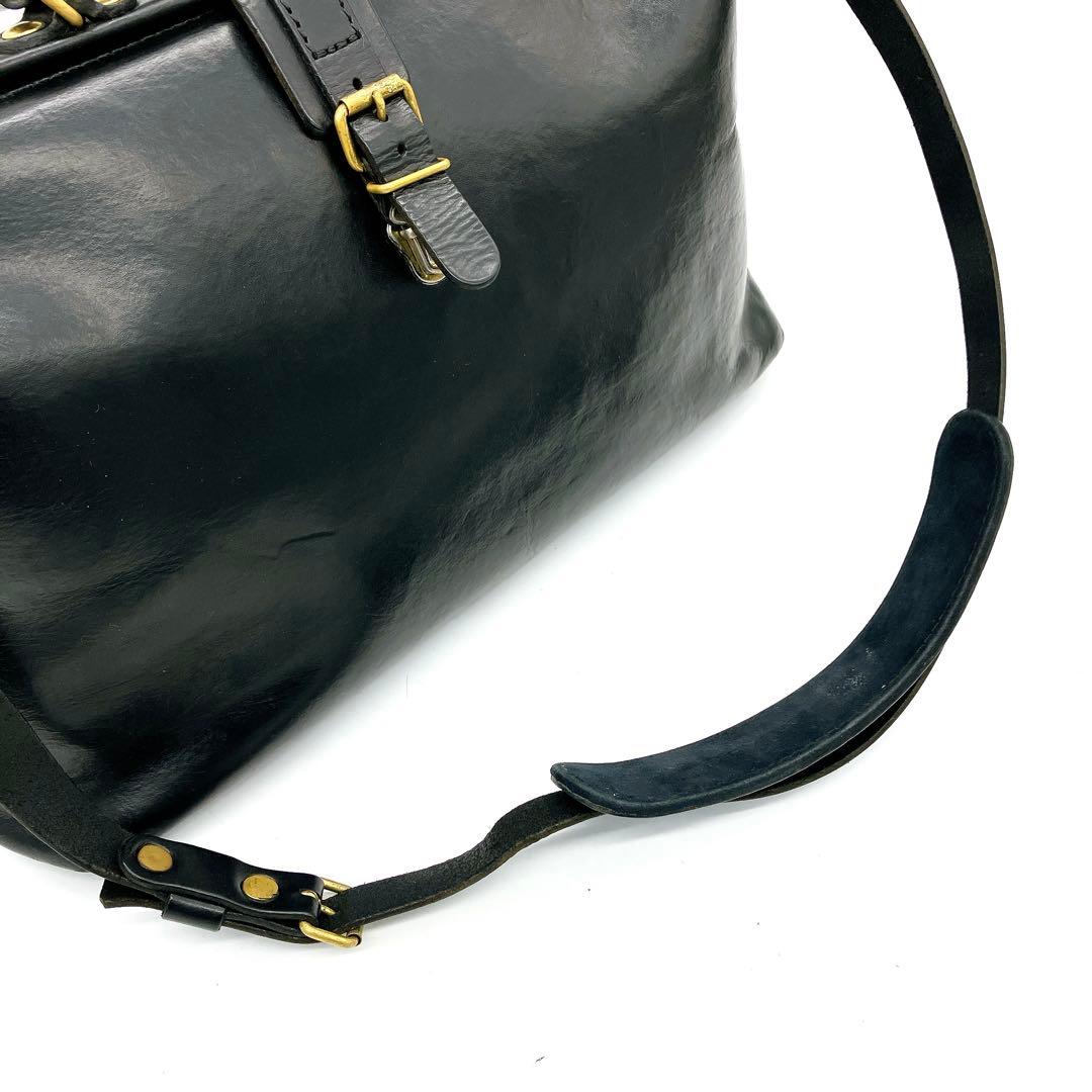 【HERZ】2wayソフトダレスバッグ　ビジネスバッグ　レザー　ブラック