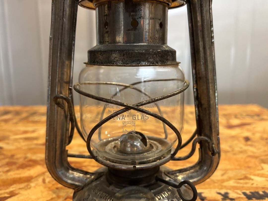 Feuerhand 275 ランタン Farms / 錫メッキ 西ドイツ製