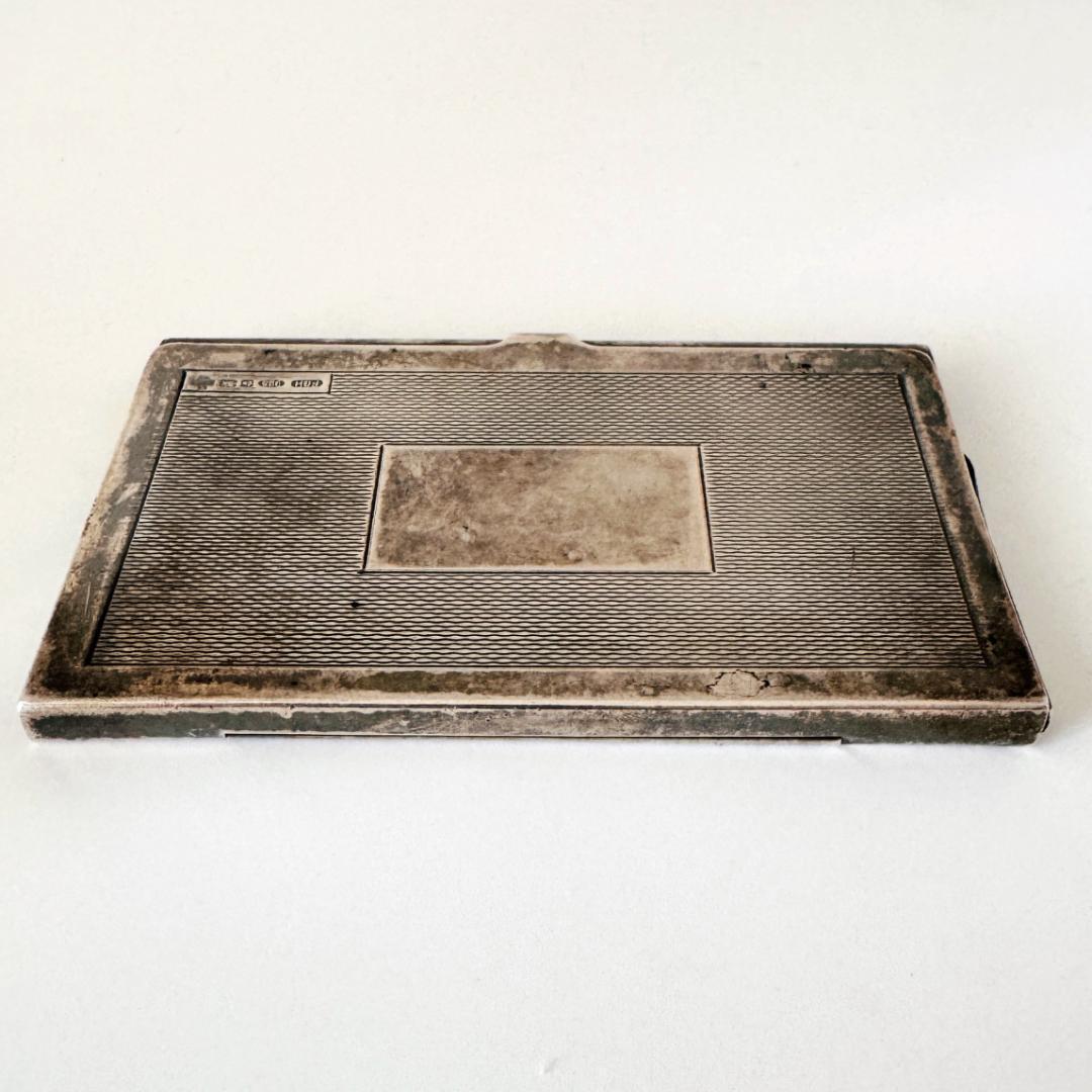 ★英国★純銀製 カードケース イギリス 925 バーミンガム FGH社製