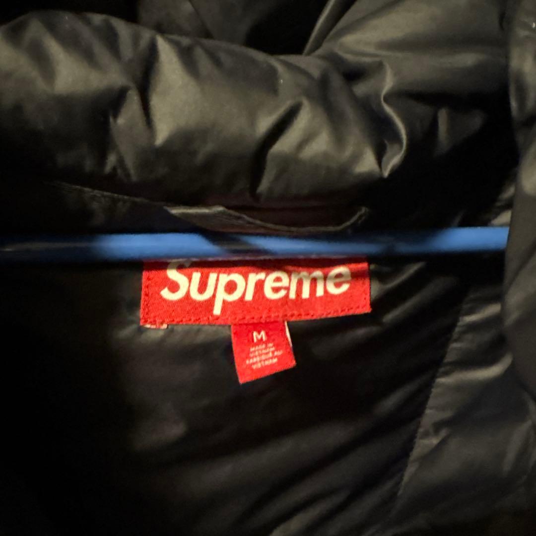SUPREME 23fw MICRO DOWN HALF ZIP ブラック M
