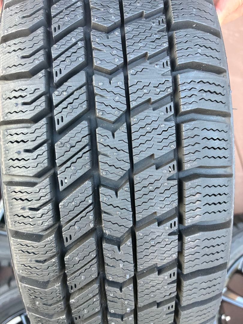 スタッドレス　GOODYEAR 14インチ ブリヂストンブラックホイールセット