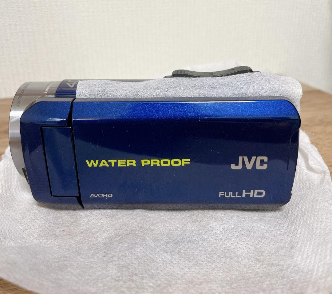 新品 JVC ケンウッド Everio ビデオカメラ GZ-B800 ブルー