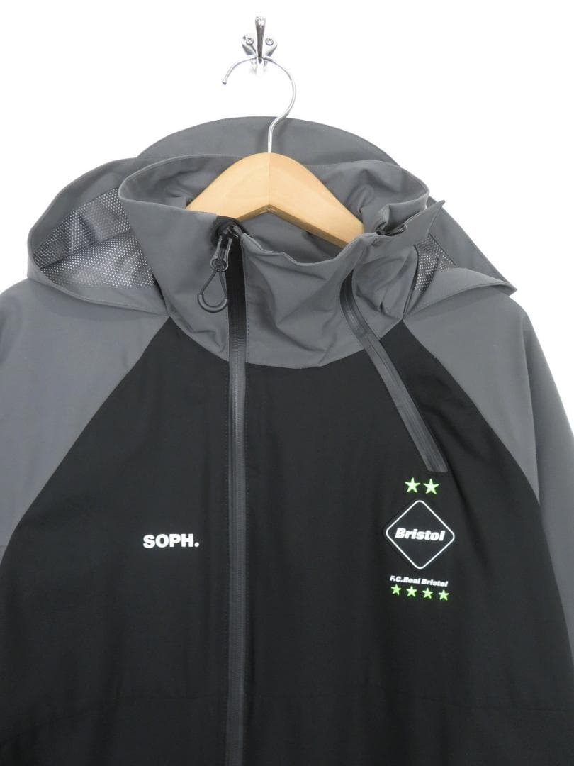 【美品】FCRB ウォームアップジャケット L ブラック レアルブリストル