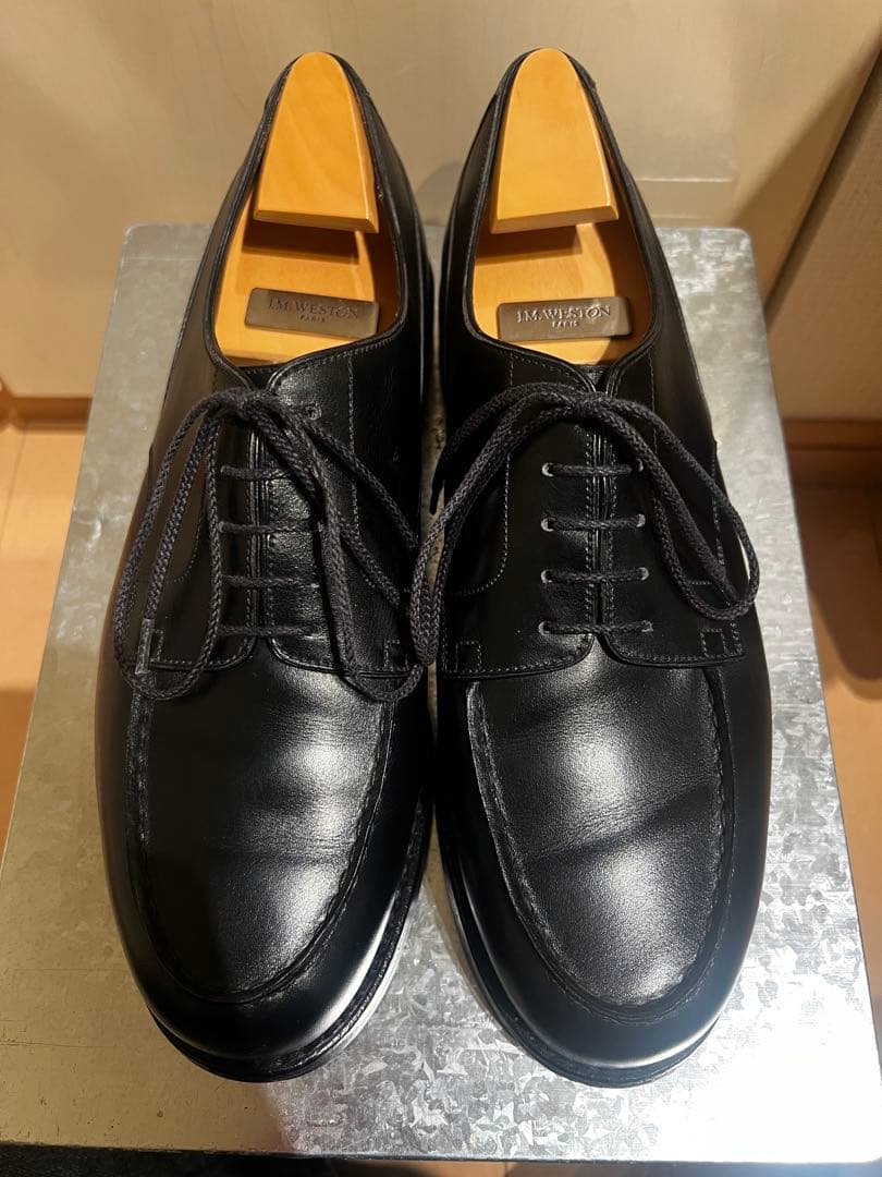 【美品】J.M. WESTON GOLF 7D 26.5cm シューツリー付き