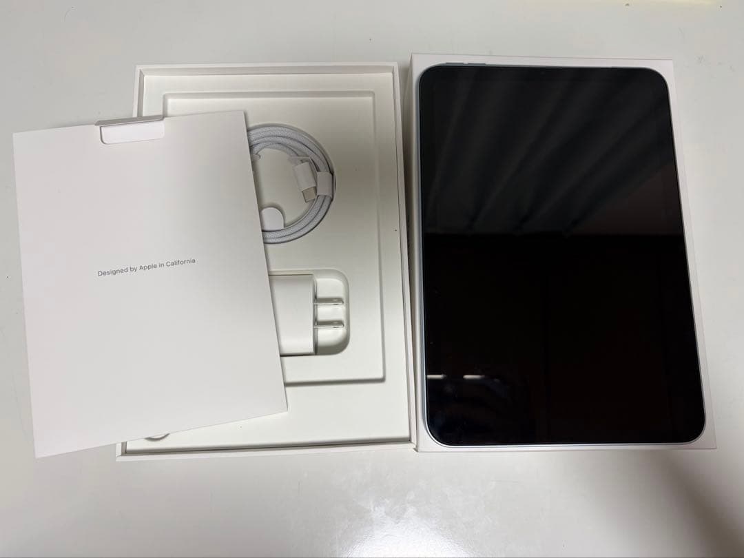 iPad mini 第7世代 128GB Wi-Fi ブルーアップルペンシルプロ