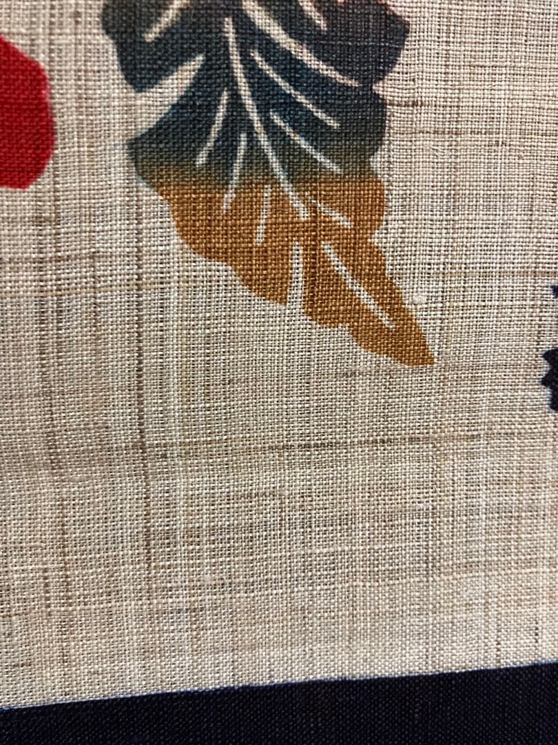 芹沢銈介　タペストリー　麻