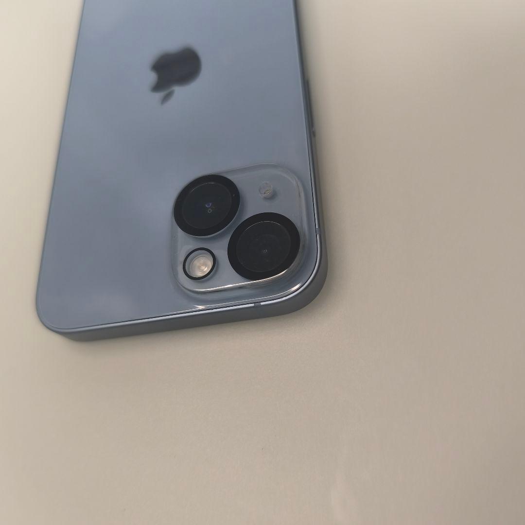 ほぼ未使用　iPhone14 128GB　ブルー　バッテリー100%