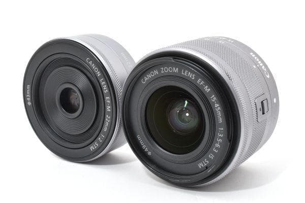 【美品】キャノン Canon EOS M100 ダブルレンズキット ミラーレス