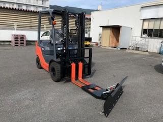 フォークリフト用除雪板1200ｍｍ幅