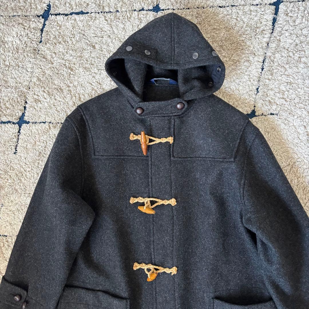 【極美品✨】ポロラルフローレン　ダッフルコート　フード　くるみボタン　三角タグＬ