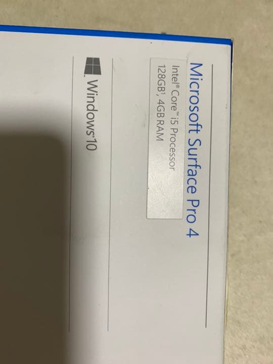 Windowsタブレット本体 Microsoft Surface Pro 4