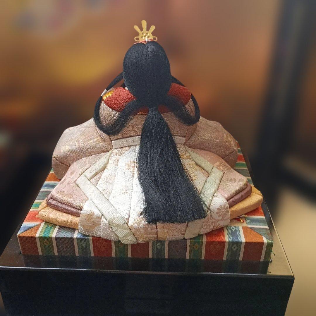 秀月　木目込み人形　大和雛　雛人形　親王飾り