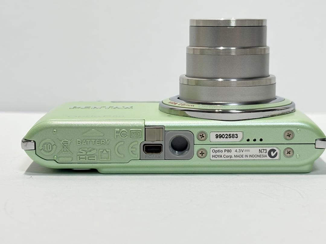 PENTAX Optio P80 コンパクトカメラ コンデジ デジカメ 難あり