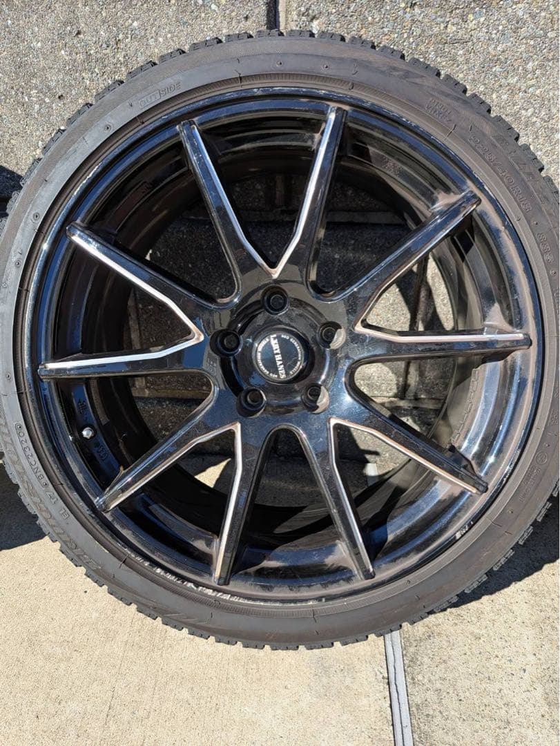 横浜市　225/40R18 スタッドレス　タイヤホイールセット　レクサスISなど