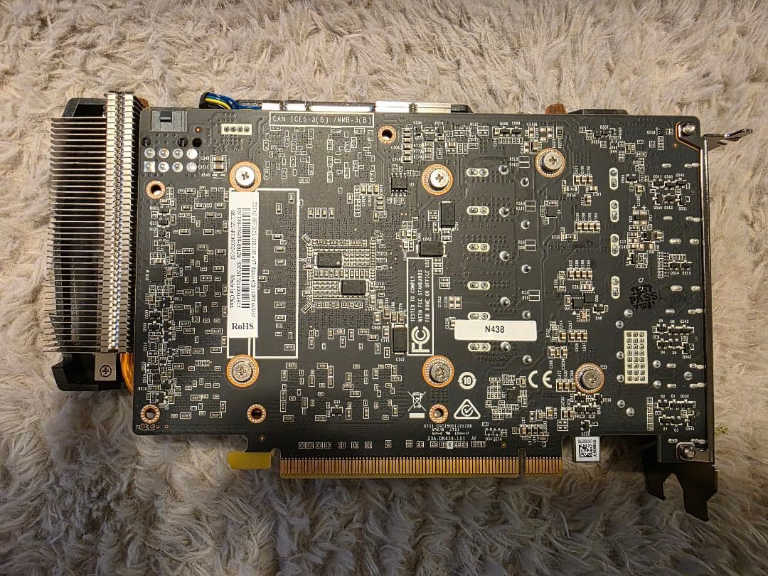 ZOTAC グラフィックボード gtx1060 6GB デュアルファン