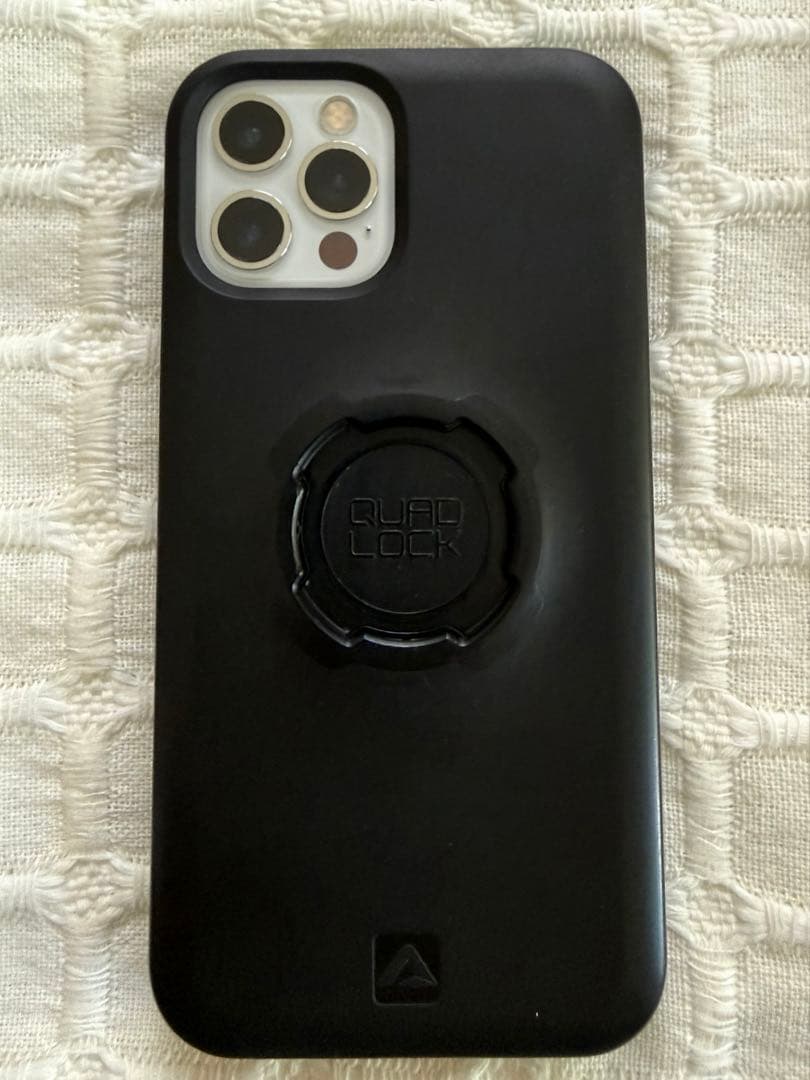 iPhone 12 Pro 256GB SIMロック無、QUAD LOCKケース