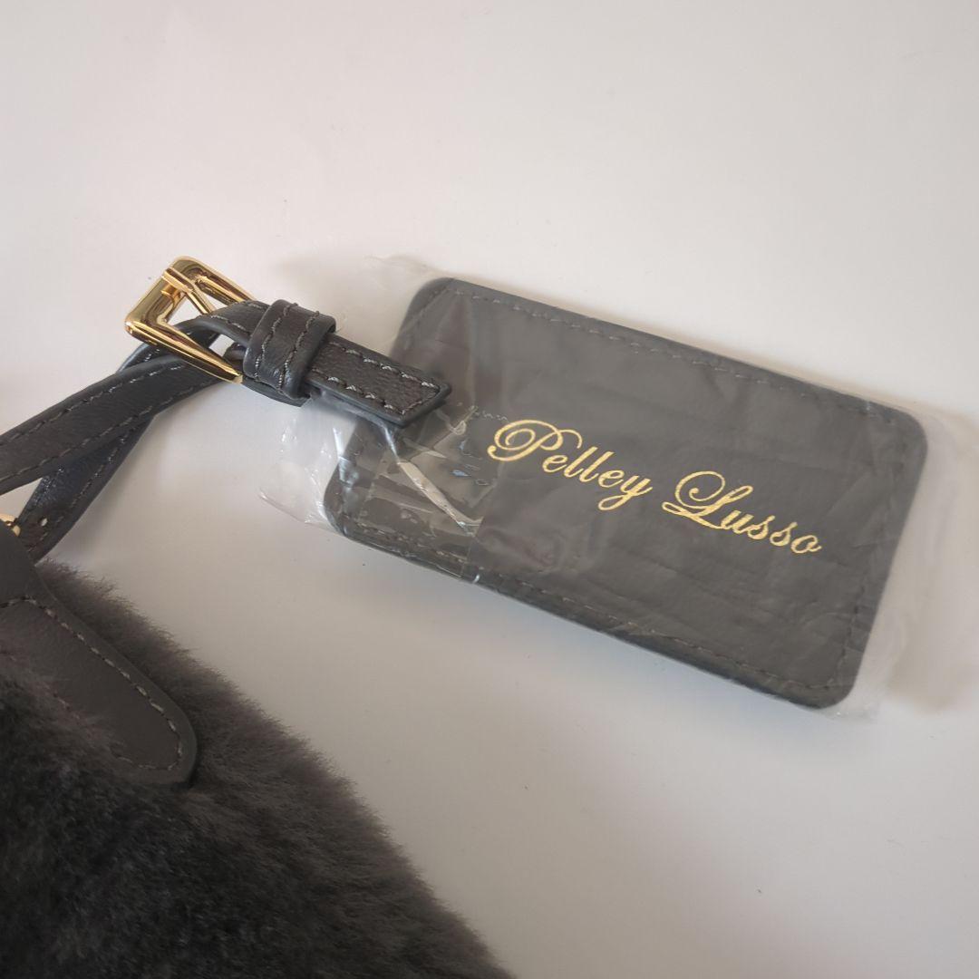 新品未使用のペレリールッソのムートンパッグバンブー