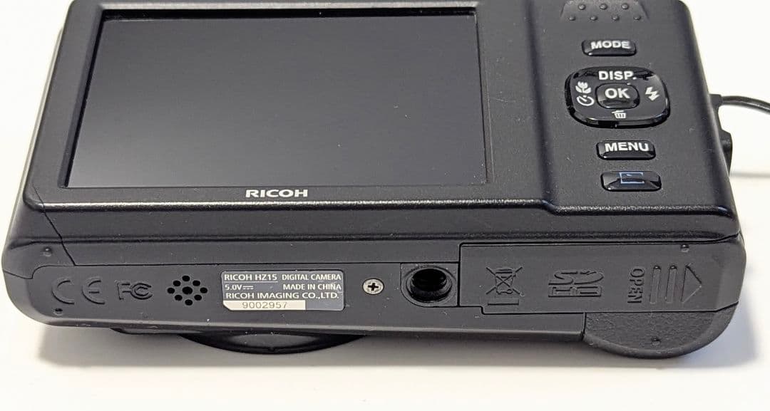 RICOH HZ 15 デジタルカメラ SDカードリーダー付 リコー 可動品