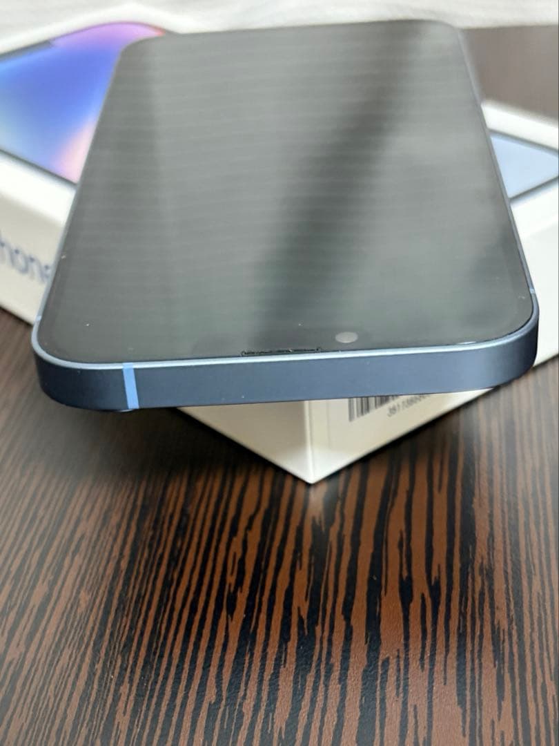 iPhone 14plus 256GB ブルー SIMフリー　美品