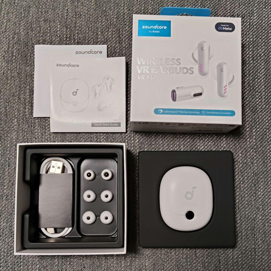 サウンドコア ワイヤレスイヤホン VR P10