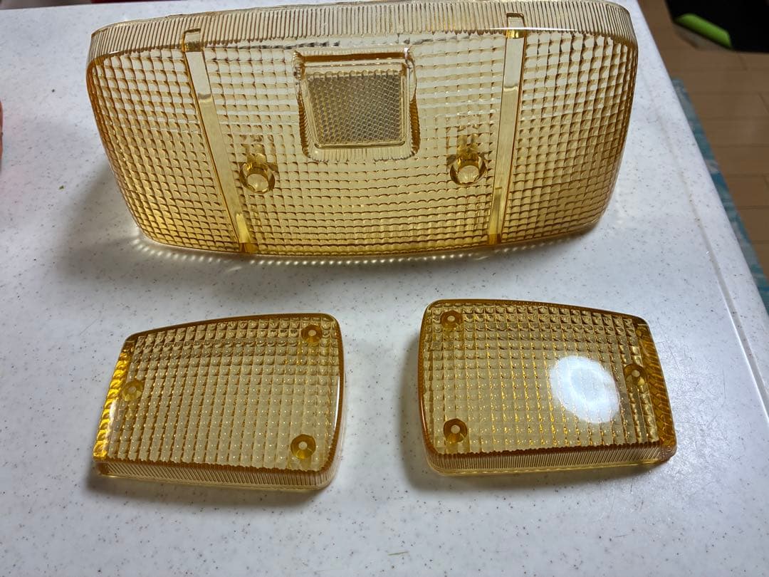 薄茶黄ばみ当時風　CBX400F CBX550F FF テールレンズ ウインカー