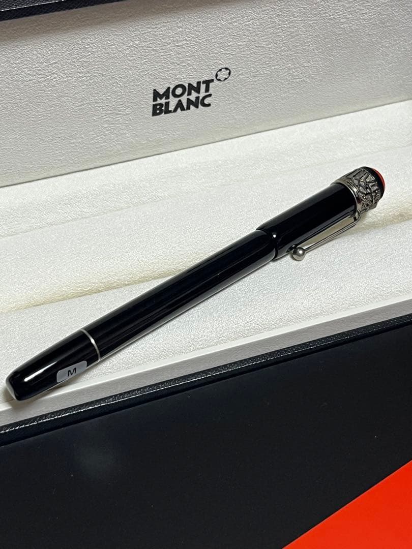 ☆新品未使用 モンブラン 万年筆 ヘリテイジ コレクション スパイダー M☆