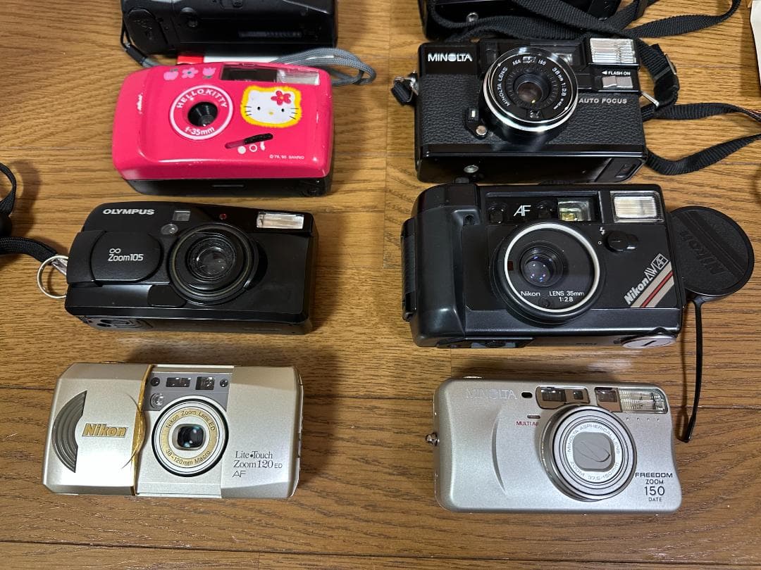 Chou　フィルムカメラ　セット① (NIKON AW AF/CANON