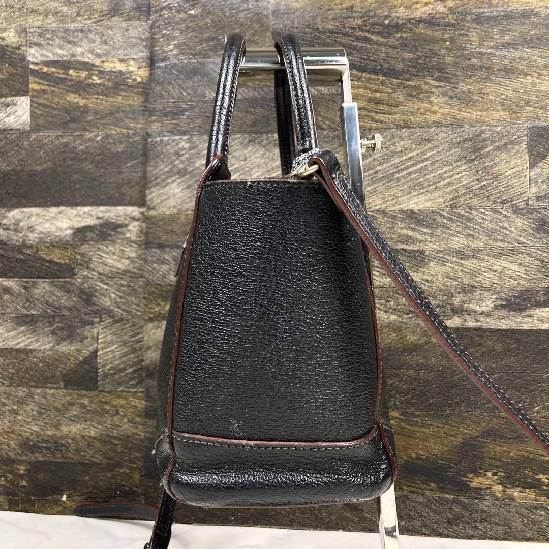 ヴィヴィアンウェストウッド ハンドバッグ 2way オーブロゴ レザー ブラック