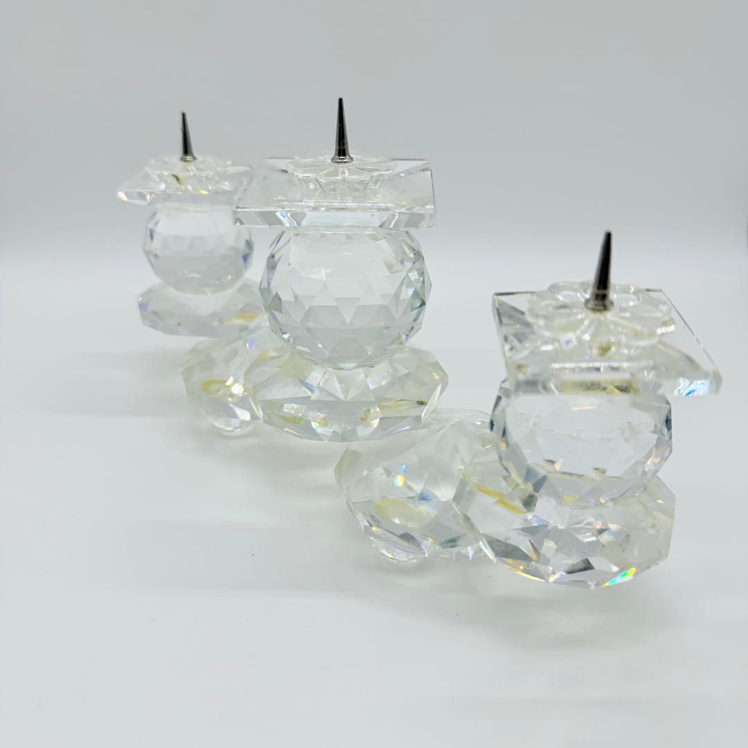 スワロフスキー candle キャンドル 3個付