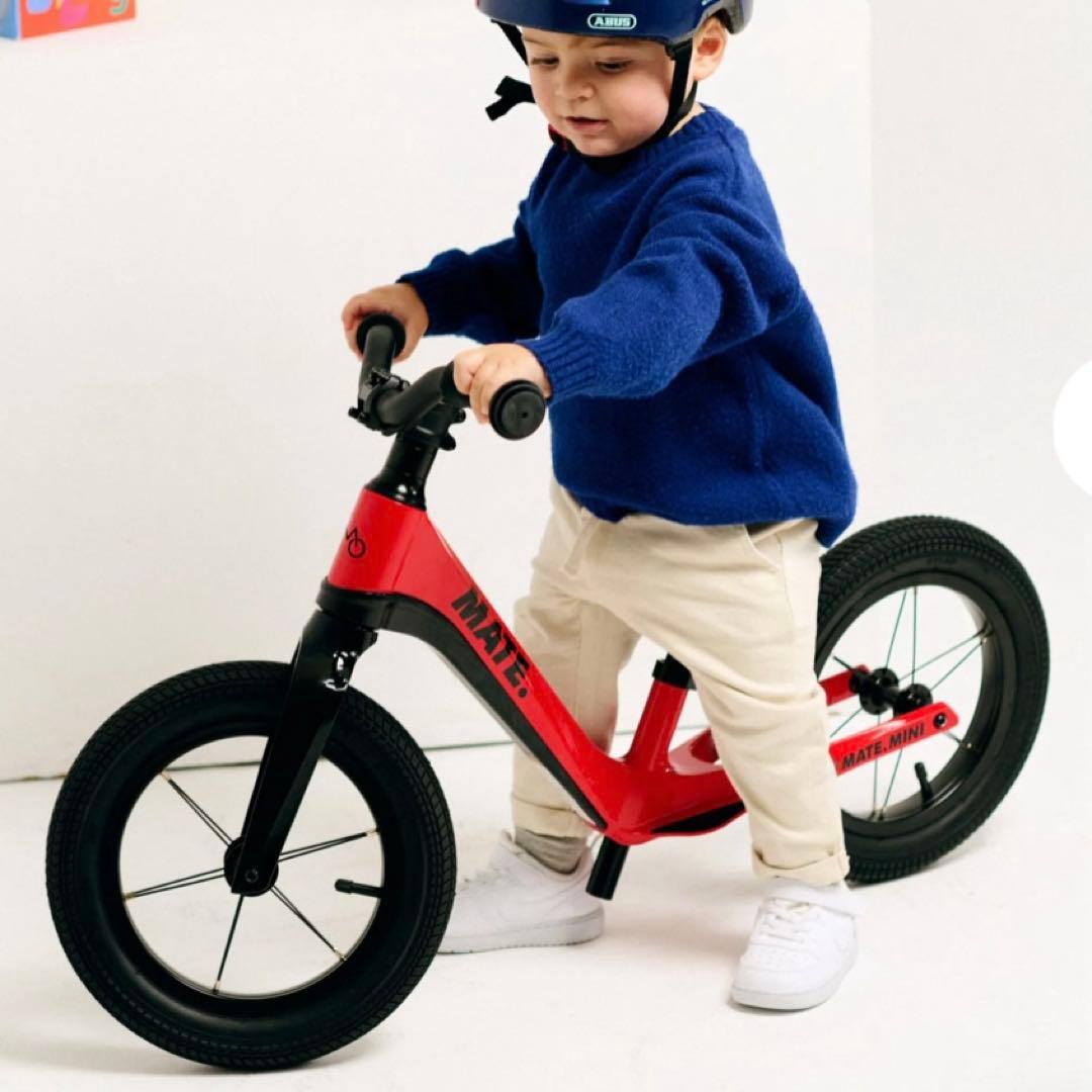新品 MATE mini キックバイク レッド