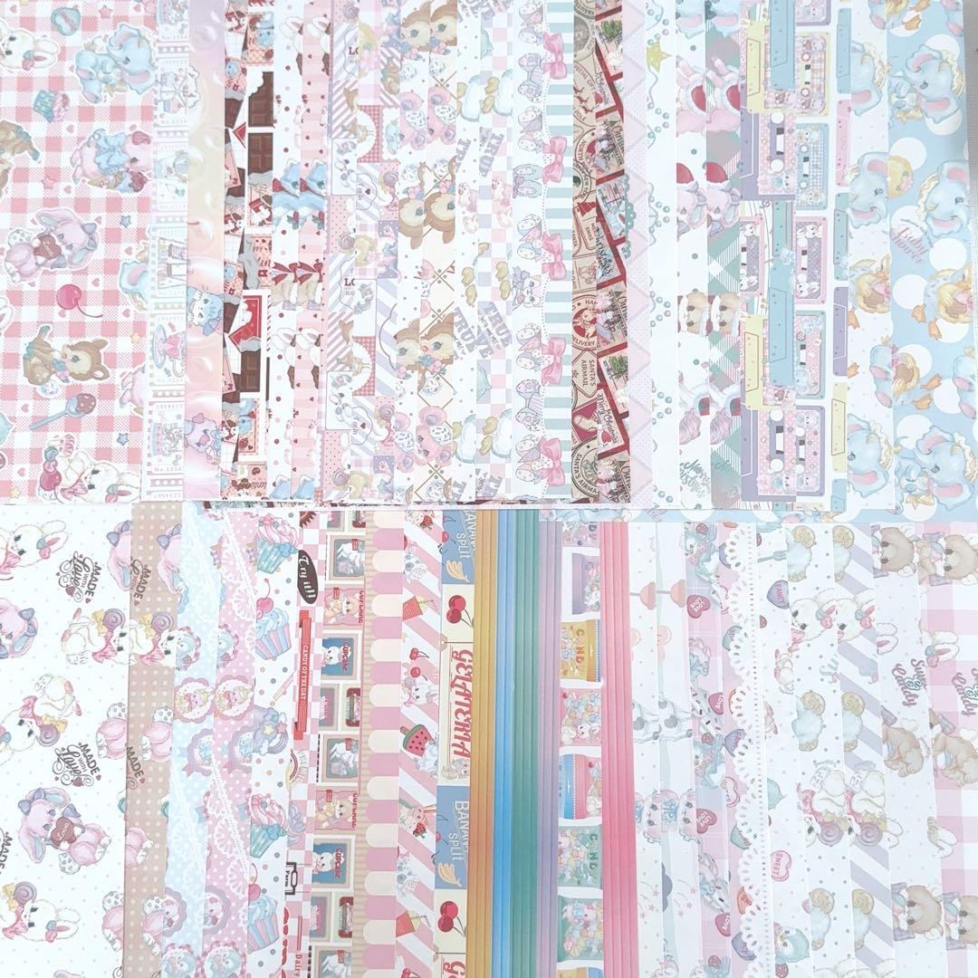 ayyjewel デザインペーパー 大量 まとめ売り トレペ シンプルペーパー