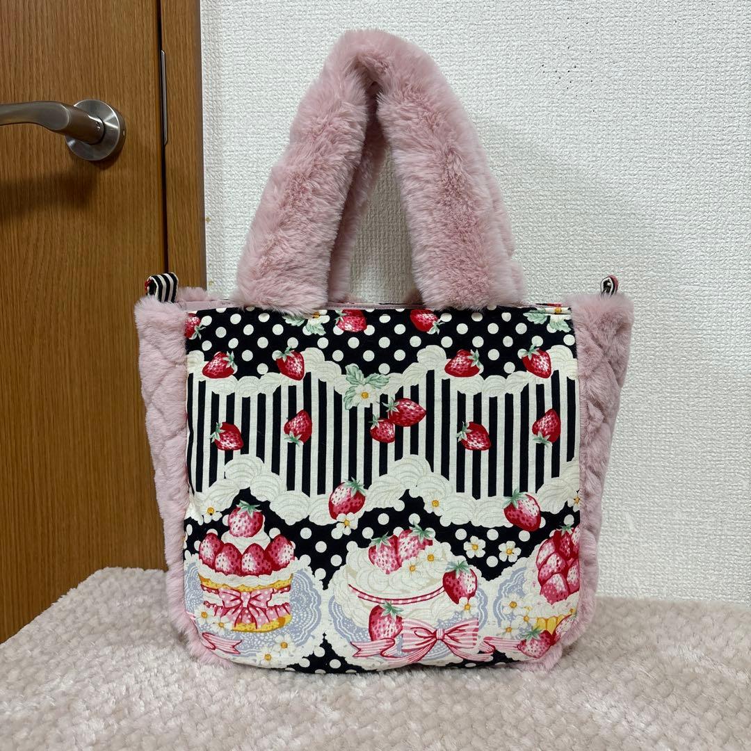 フ*ス様 コヤンイサムチョン　Bigルミちゃん ふわもこラウンドトート