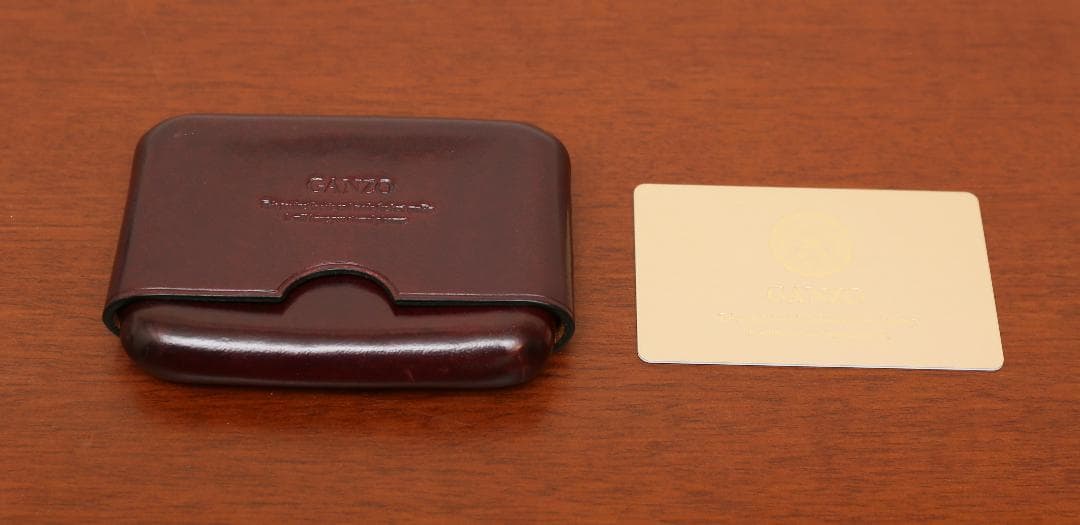 ★ ガンゾ GANZO マエストロ2 (MAESTRO2)名刺入れ ヨコ型(M)
