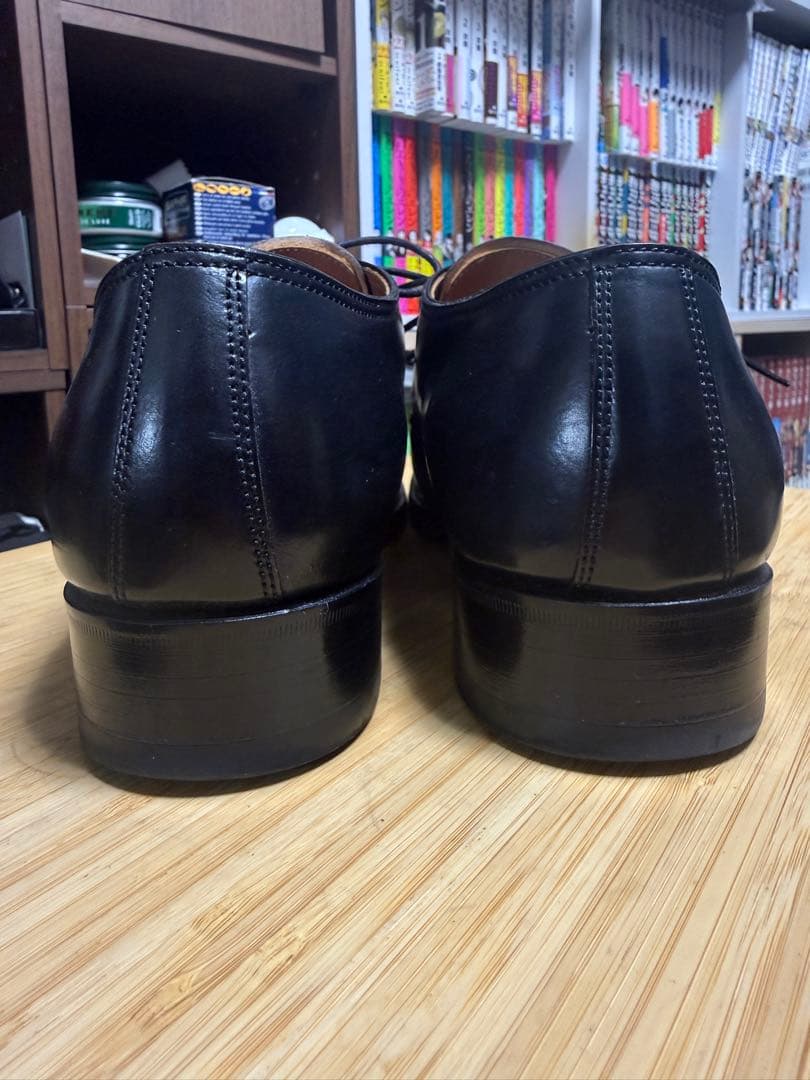 moto 墨染コードバン プレーントウ