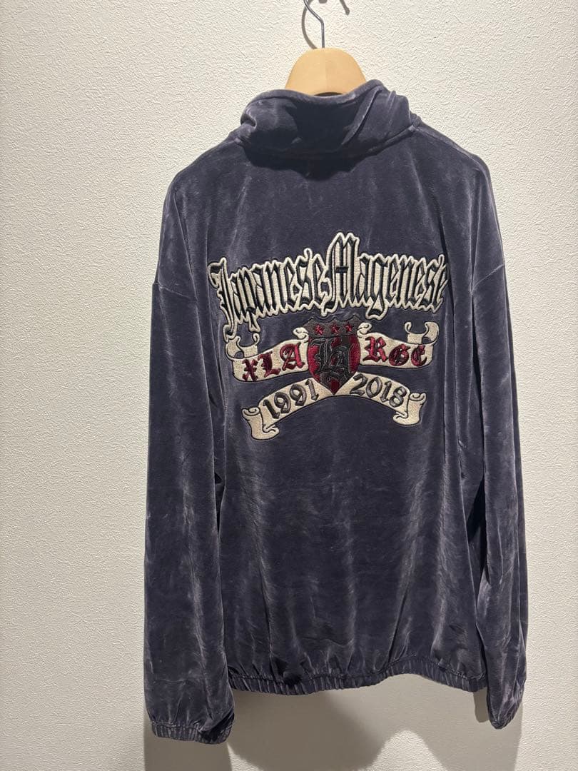 X-LARGE ジャパニーズマゲニーズ ベロア　上下セットアップ