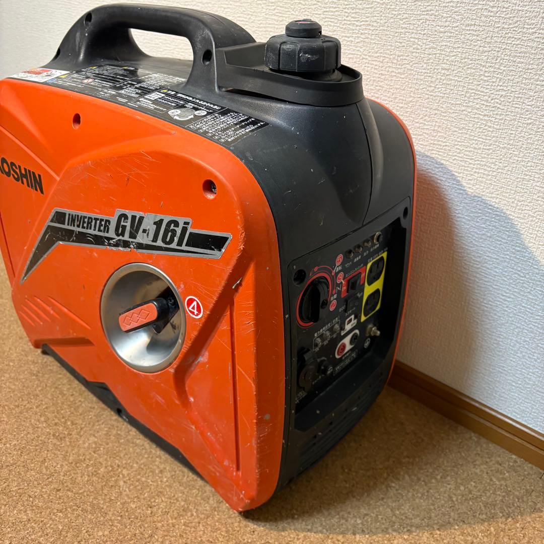 【良品】KOSHIN 工進 インバーター発電機 GV-16i-AAA-4