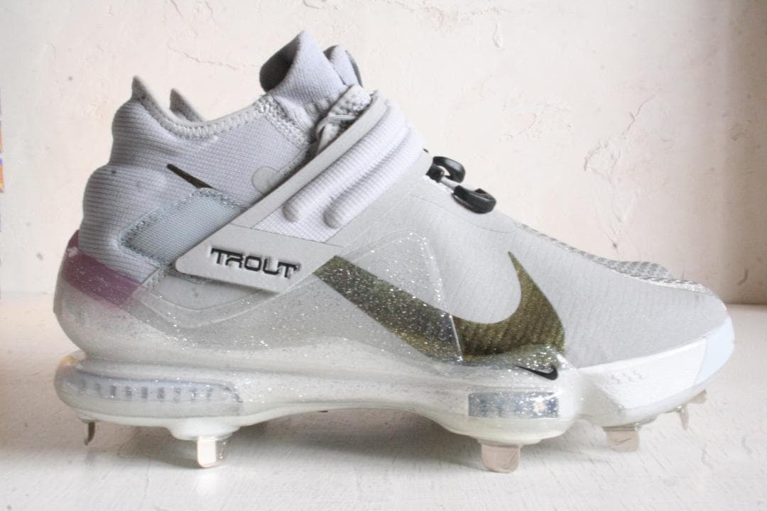25.5cm ナイキ フォース ズーム トラウト 7 メタル　ウルフグレー