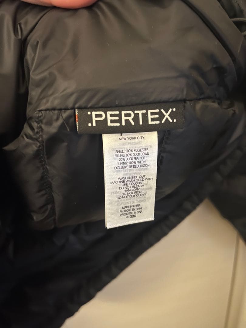 Supreme Micro Down Half Zip Hooded Pull…