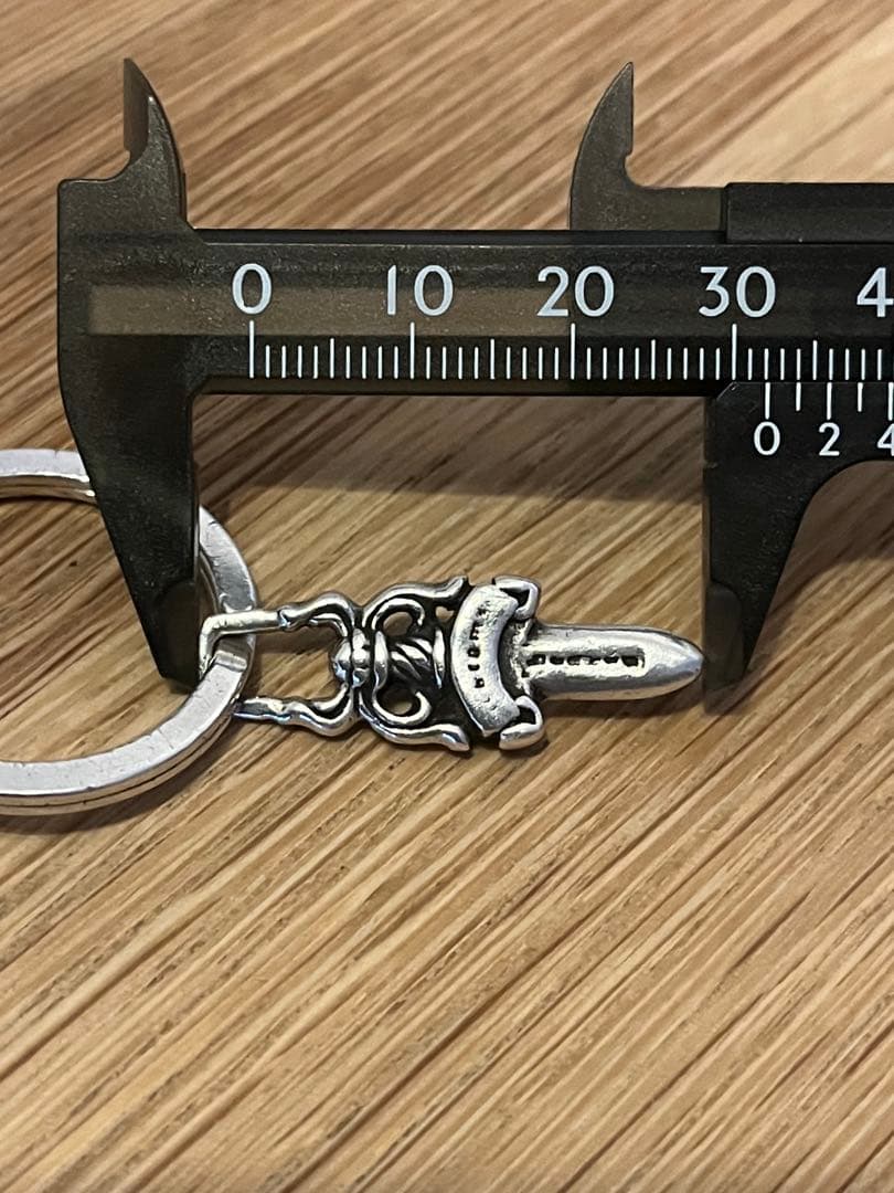 クロムハーツ クラシック キーチェーン ショート ダガー