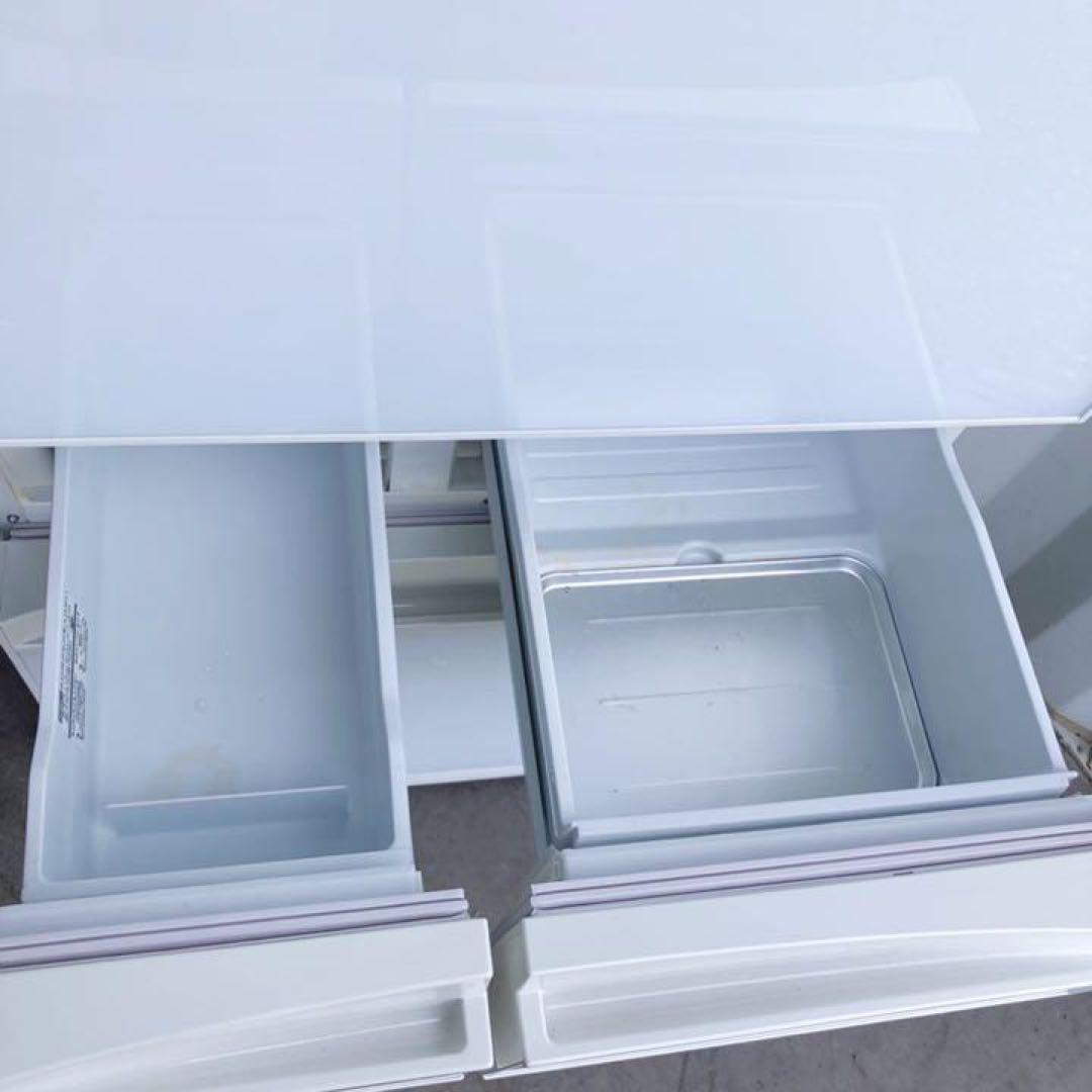 取付無料！高性能東芝おしゃれホワイトインテリアガラス5ドア冷蔵庫！洗濯機