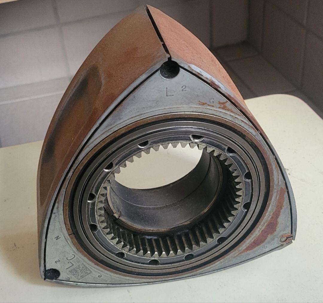 ロータリー　13B　ハウジング　ローター　エキセントリックシャフト　観賞用