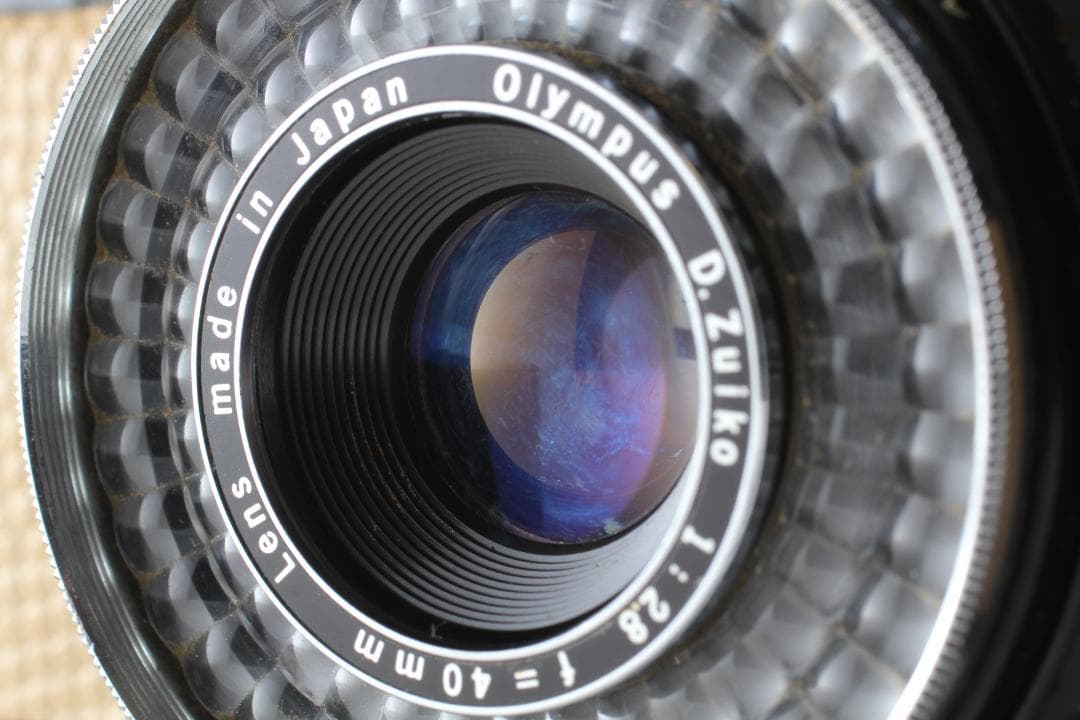 【整備済　美品】ベージュ オリンパスTrip35 40mm f2.8 #1241