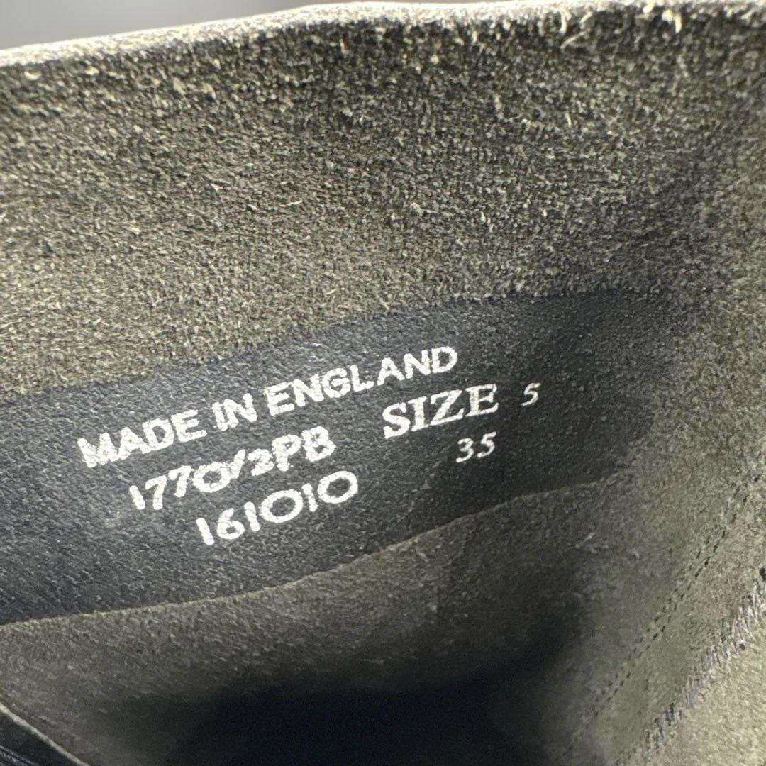 Dr.martens 20ホール　ブラック　UK5 イングランド製