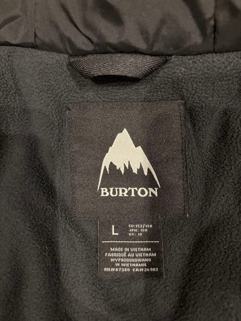 BURTON スノーボードウェアセット ジュニアLサイズ　150