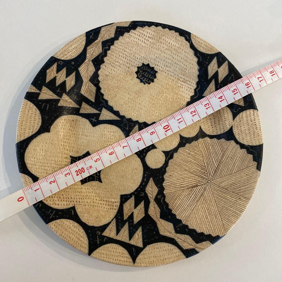 佐藤尚理 bonoho お皿　黒