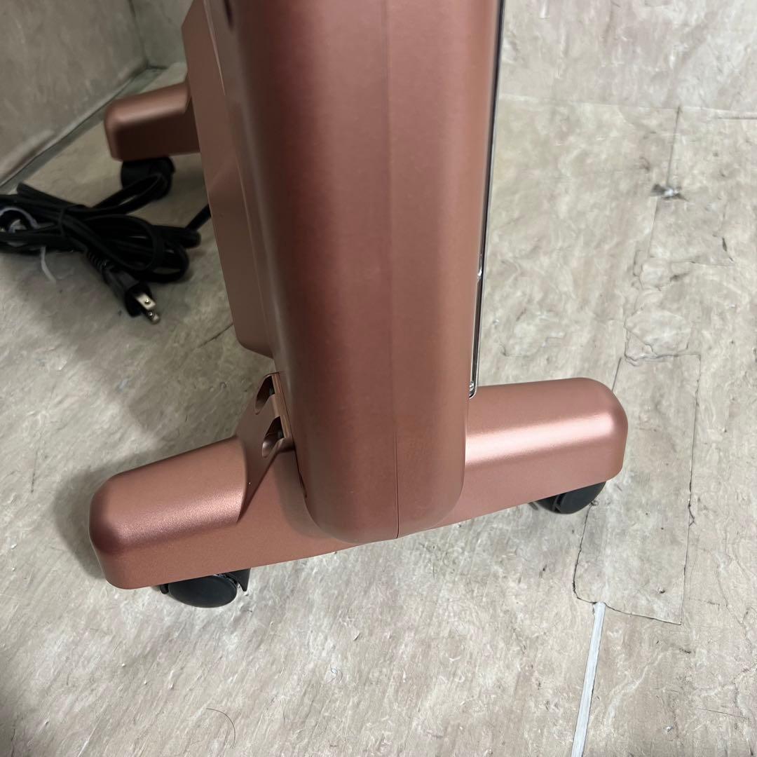 極美品 希少なピンク サンルミエ E800L-TM2 遠赤外線暖房器 タイマー付